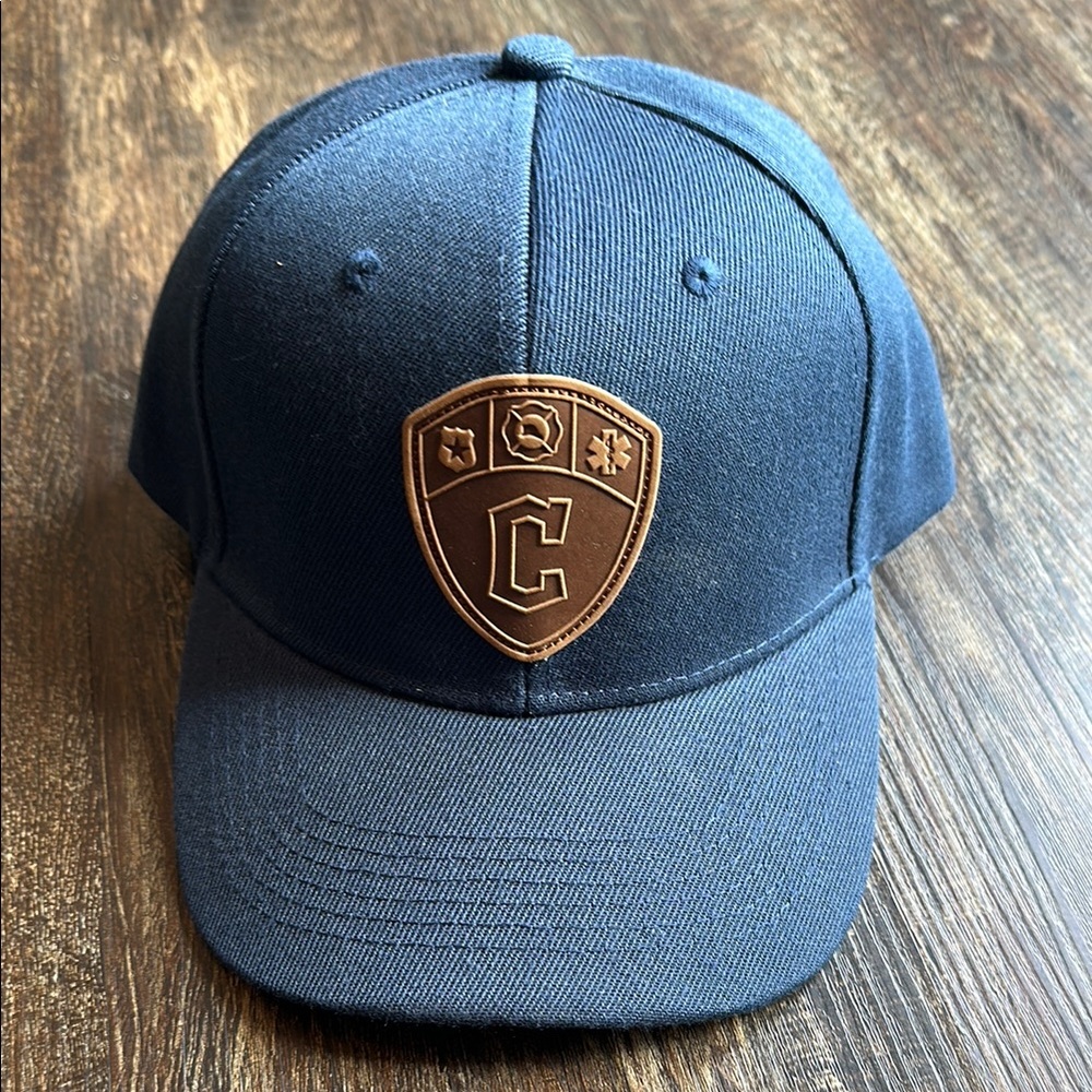 Cleveland Guardians Blue Cap with Brown Patch